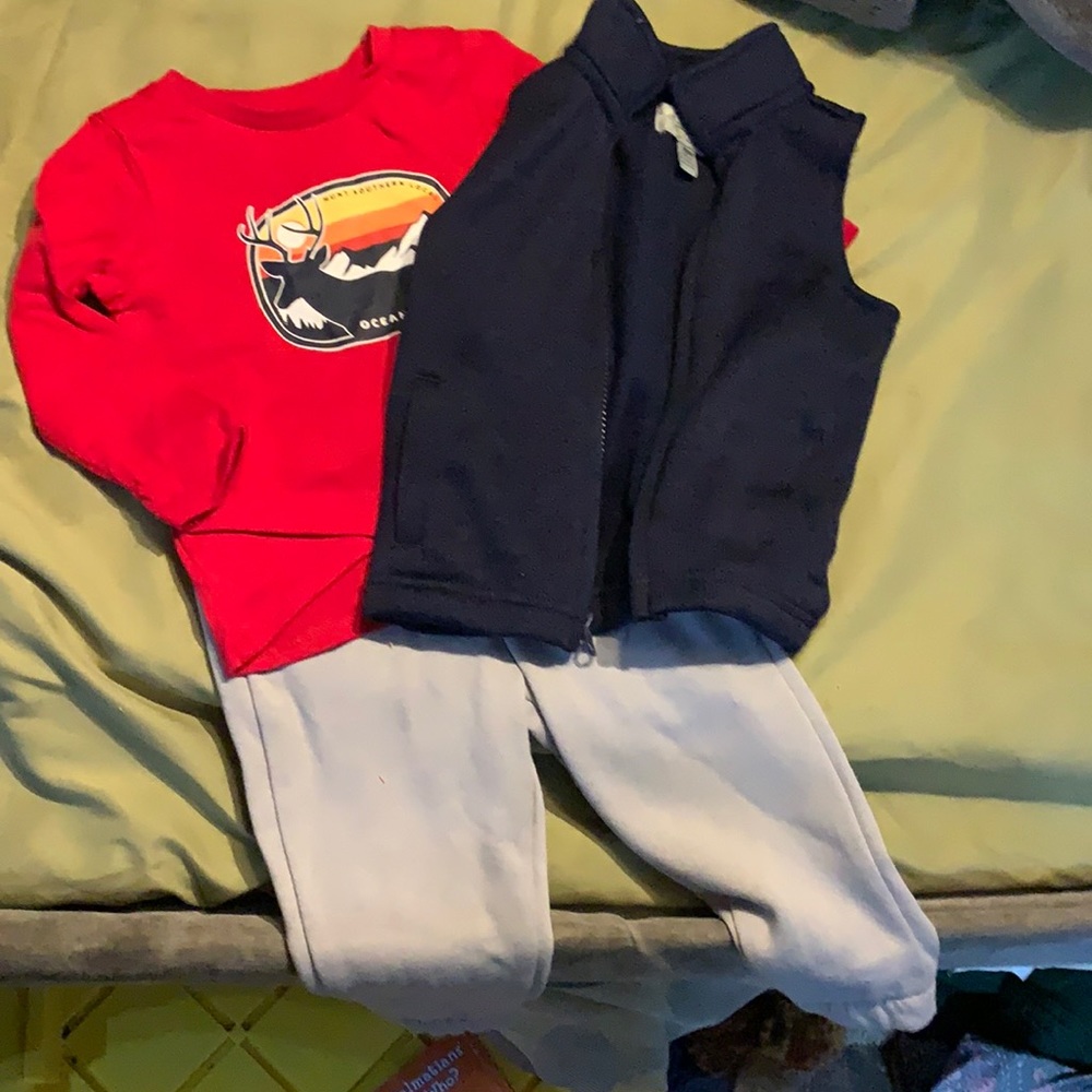 Ocean & Coast 3 pc sweater vest set